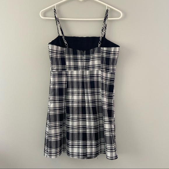 Plaid Cami Mini Dress - Picture 2 of 5